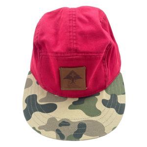 LRG Red and Green Camo Hat